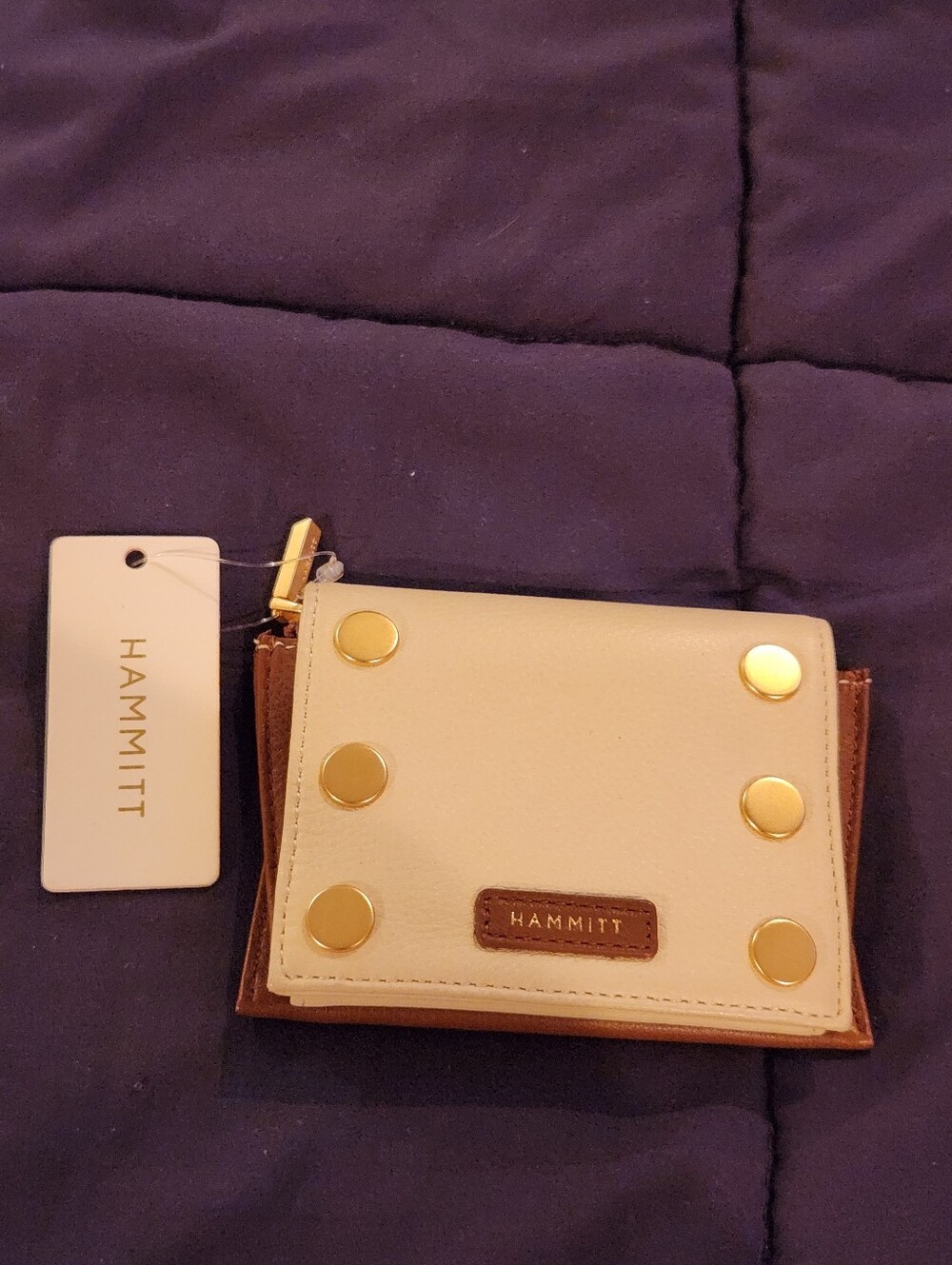 Hammitt Allen Courtyard Cream Limited Release Wallet